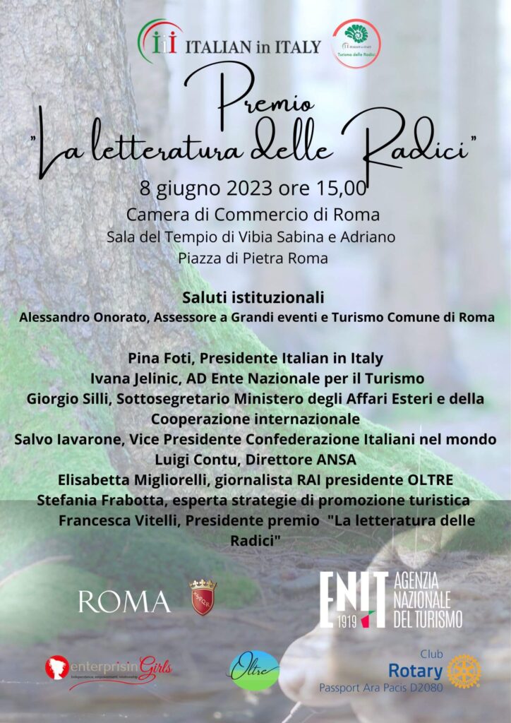 Italian in Italy istituisce il premio letterario “La letteratura delle Radici”